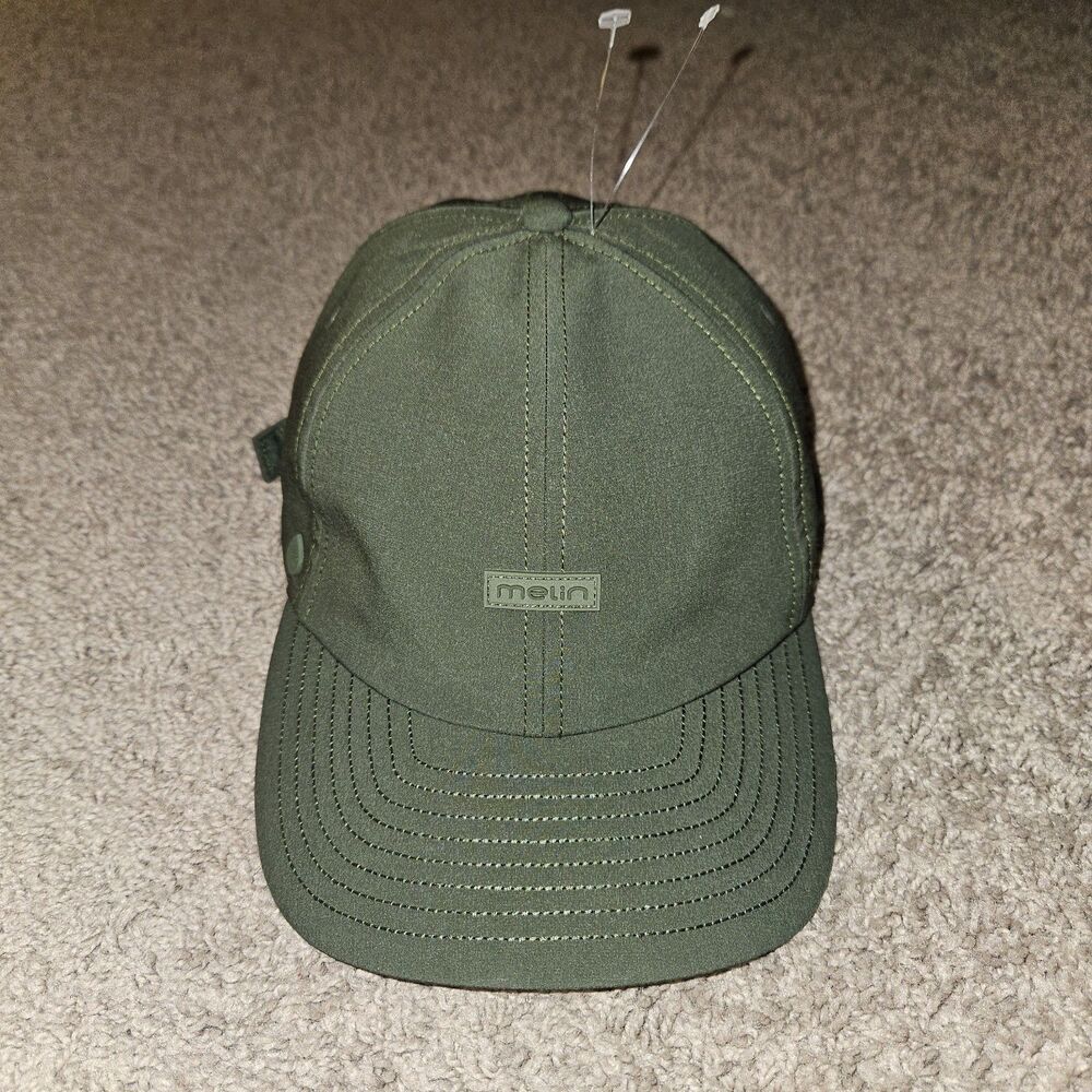 Melin Hydro The Legend Strapback Hat Military Green Classic